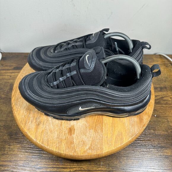 Nike Air Max 97 Terry Cloth Mens Size 10 Black Athletic‎ Shoes 921826-015 - Picture 3 of 8